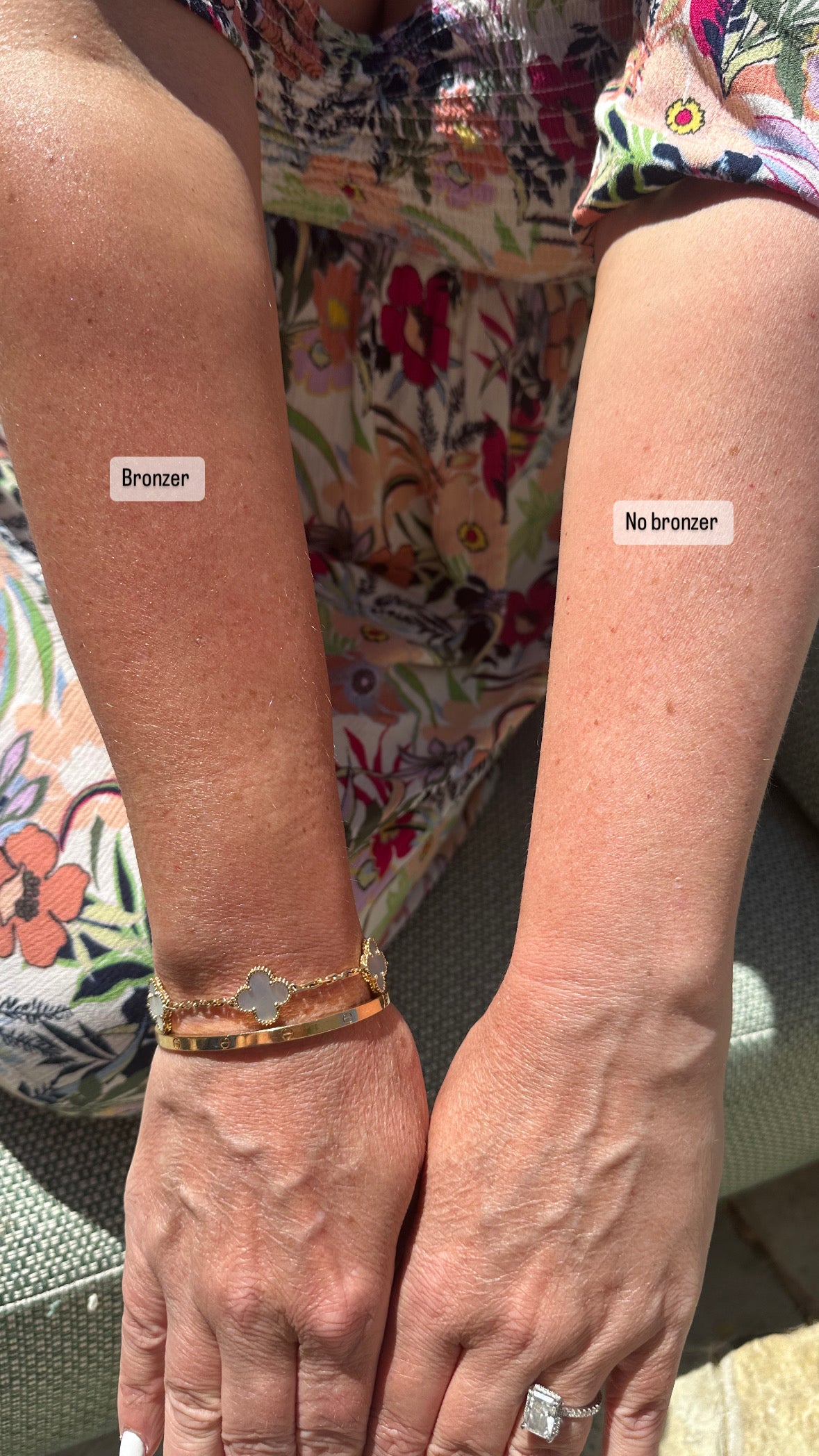 Bronzing glow drops