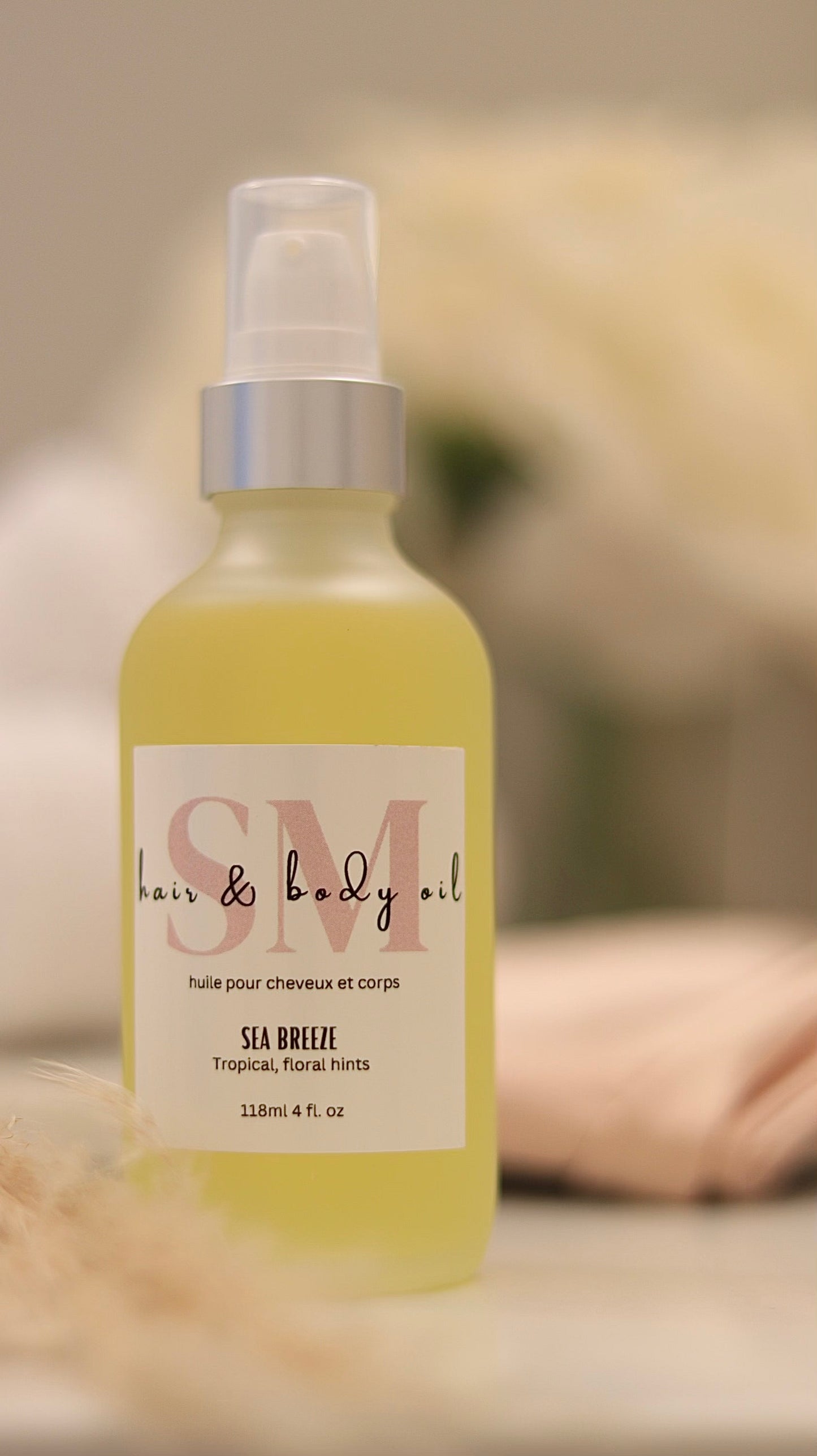 Sea breeze hair & body oil