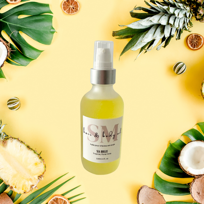 Sea breeze hair & body oil