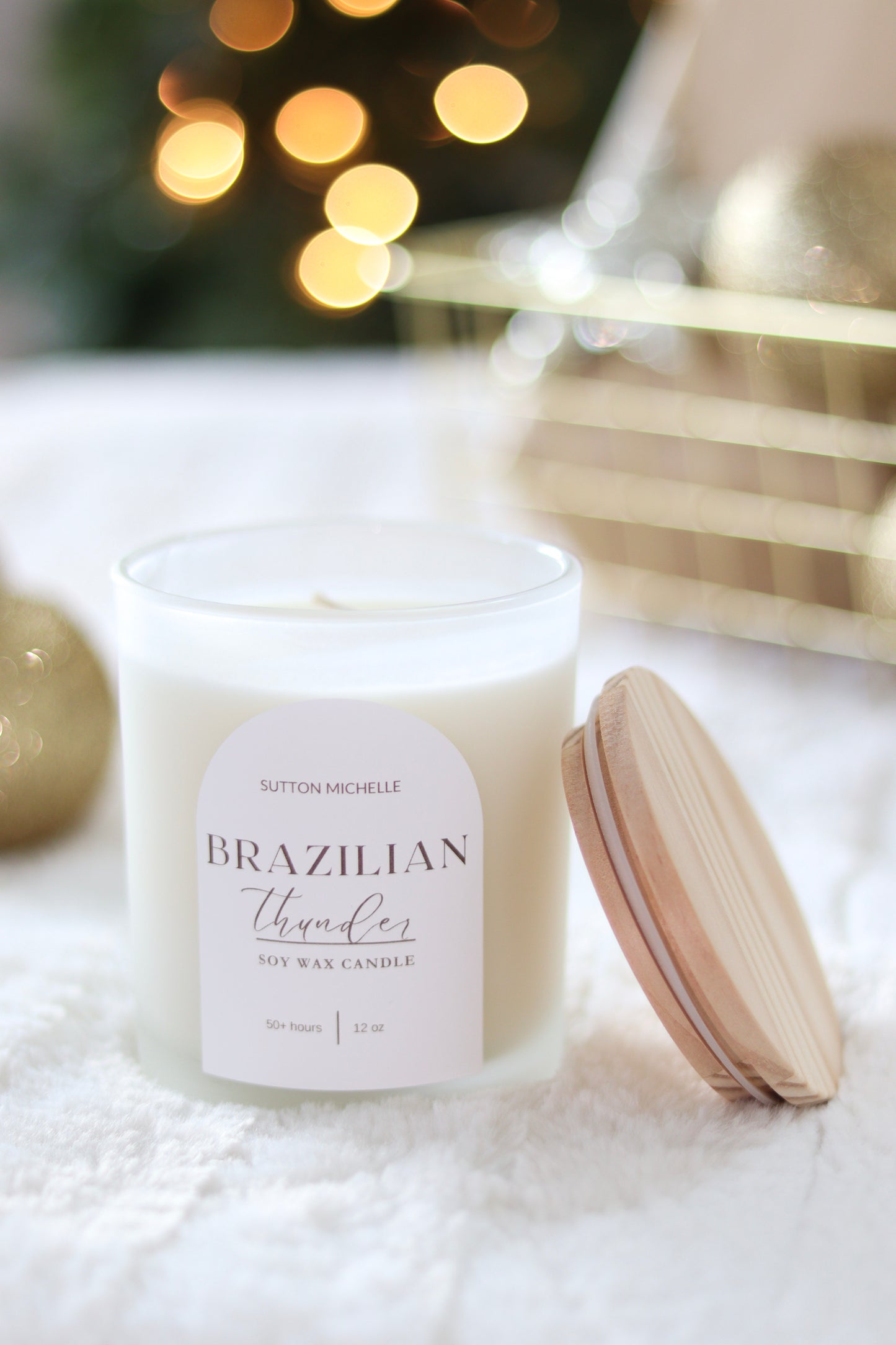 Brazilian Thunder soy wax candle