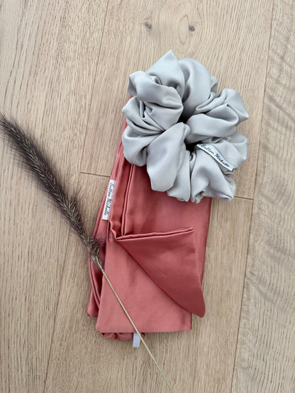 Silky Hair Tie for heatless curls