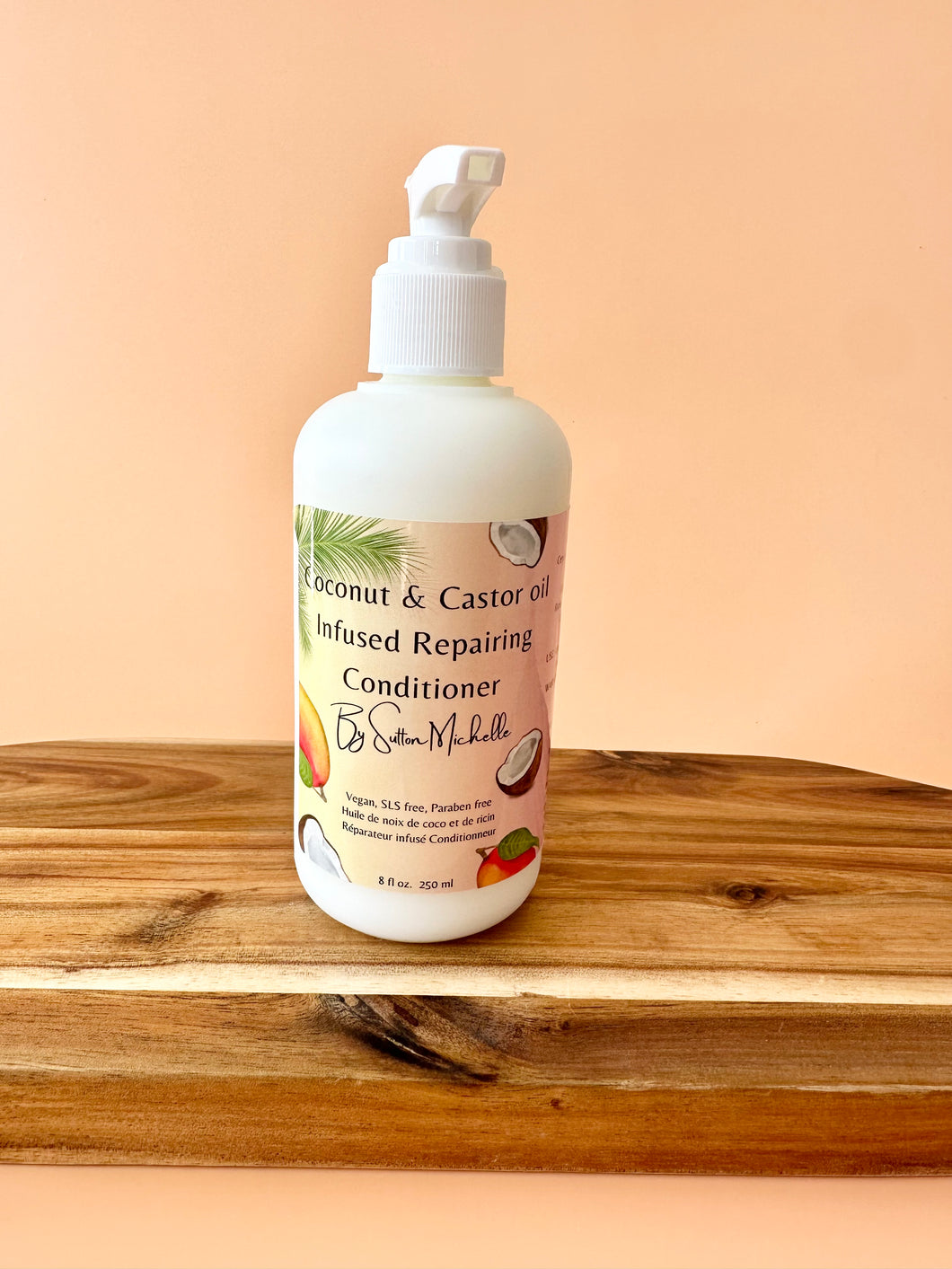 Vegan, oil infused conditioner