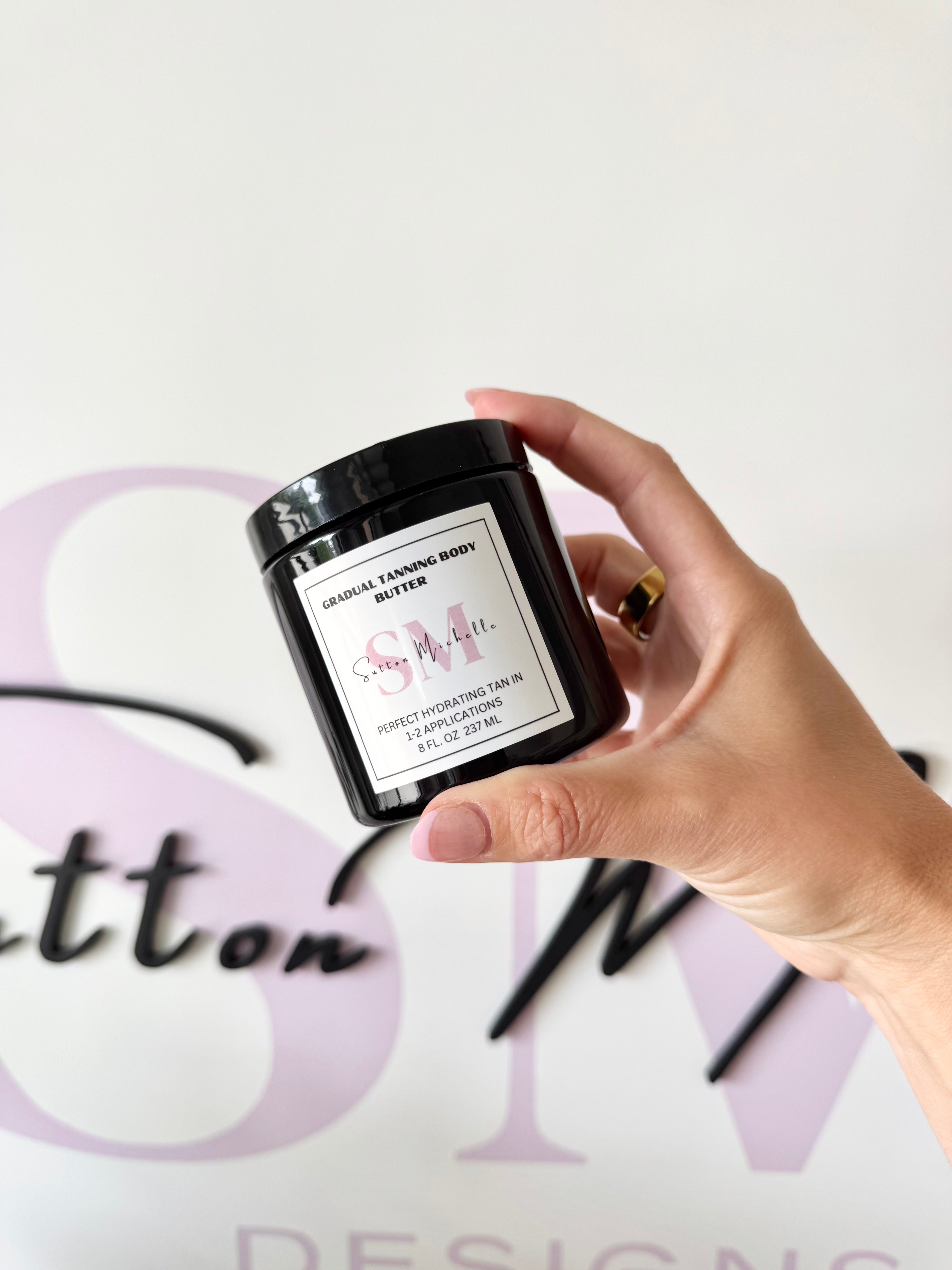 Gradual tanning body butter - self tanner