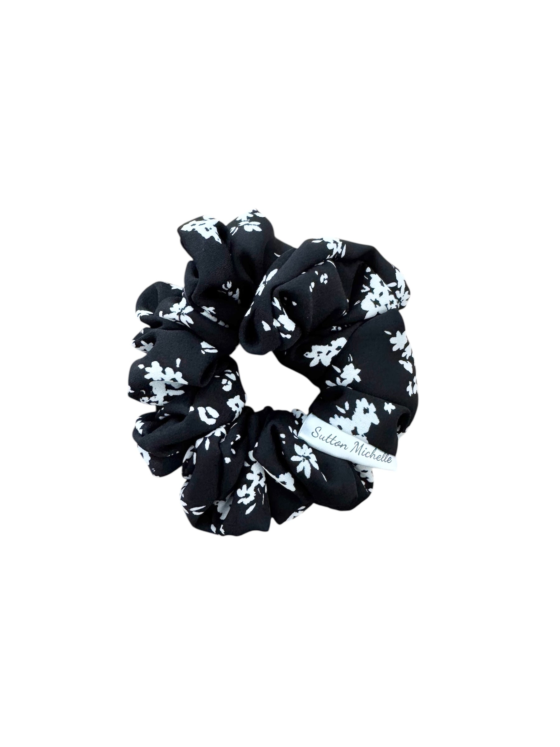 Black and white floral skinny