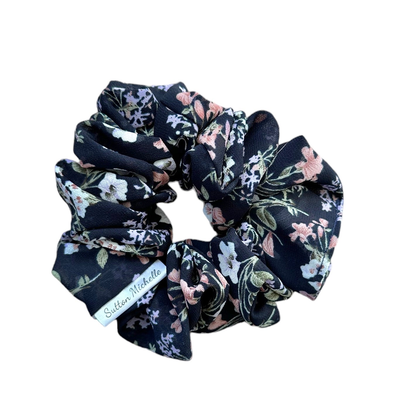 Skinny navy spring floral